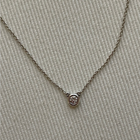 Tiffany & Co Elsa Peretti diamond necklace - Picture 3 of 8